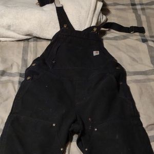 Carhartt women's overalls. Size M(8) short